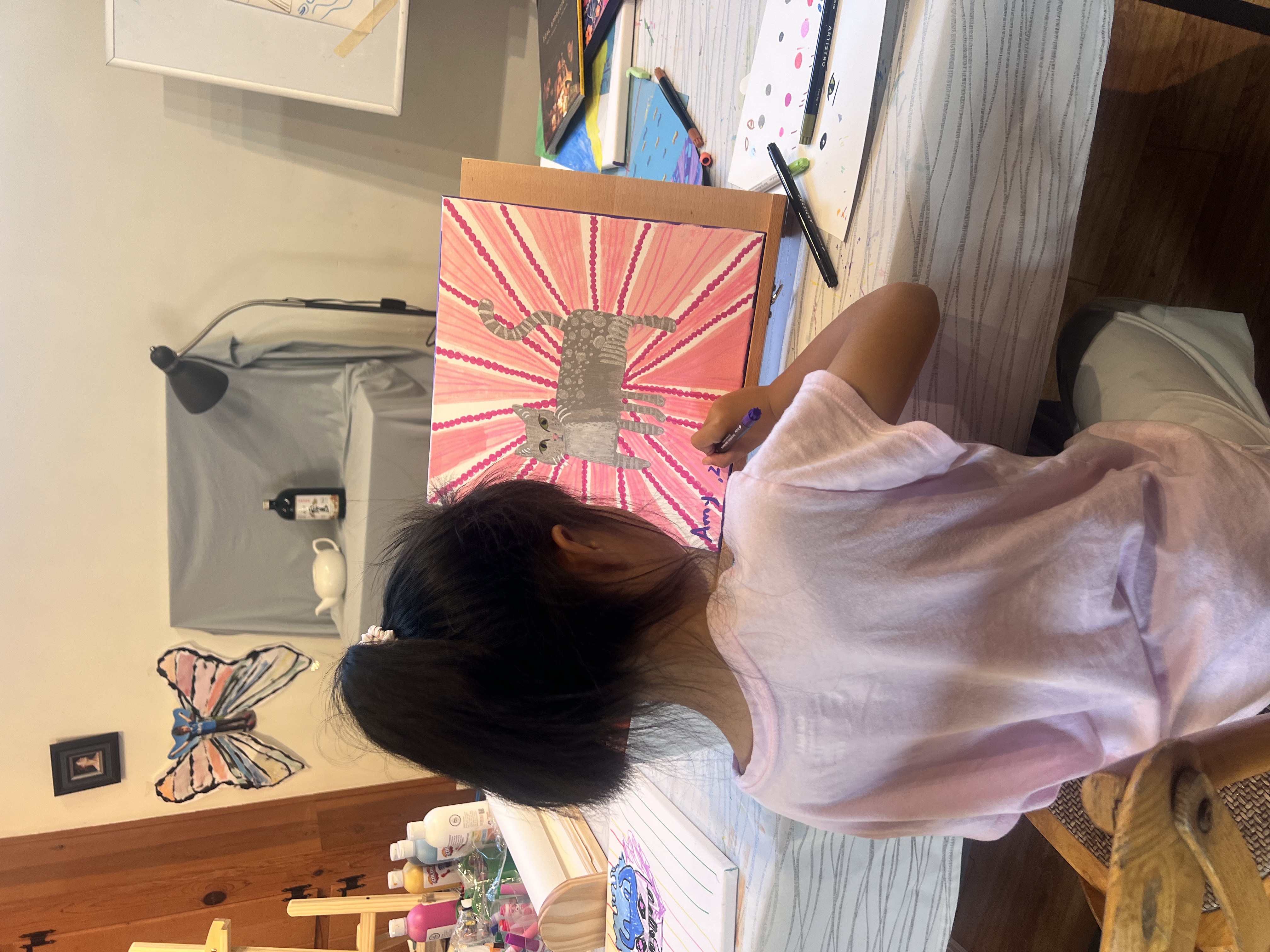 Student artwork from Visual Discovery